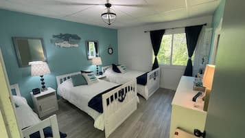 4 chambres, fer et planche Ă repasser, Wi-Fi, draps fournis