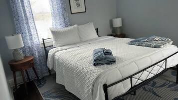 2 chambres, bureau, Wi-Fi gratuit, draps fournis