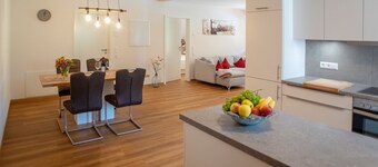 Apartment 'Ferienwohnung Löwenzahn' with Mountain View, Shared Terrace and Wi-Fi