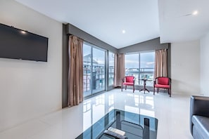 Coin salon dans le hall