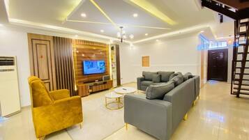 Luksusleilighet | Oppholdsområde