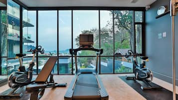 Appartement, 1 slaapkamer, toegankelijk voor mindervaliden, balkon | Fitnessfaciliteiten