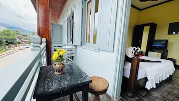 Habitación panorámica doble | Sábanas de algodón egipcio y ropa de cama de alta calidad