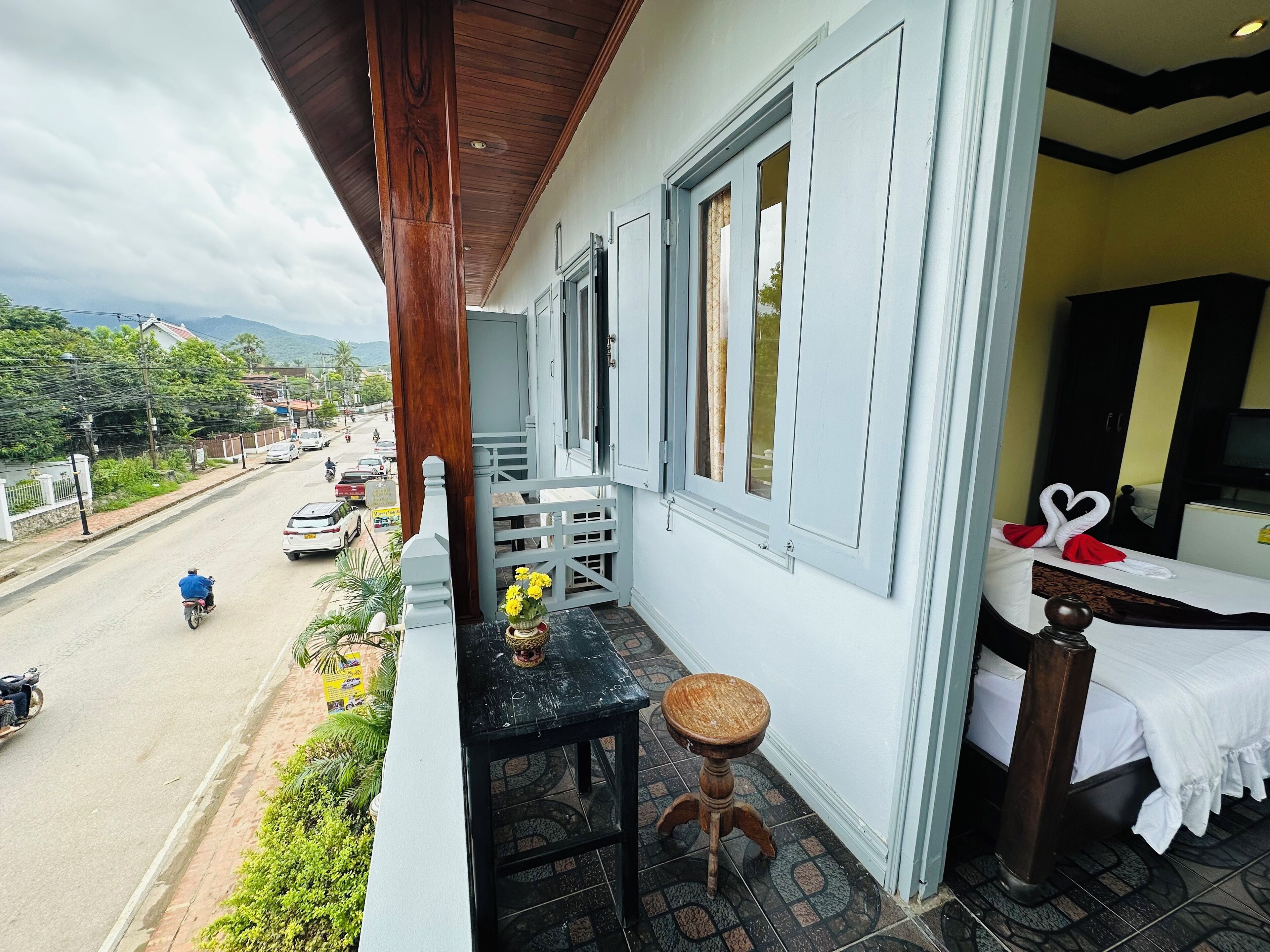 Habitación doble panorámica | Terraza o patio