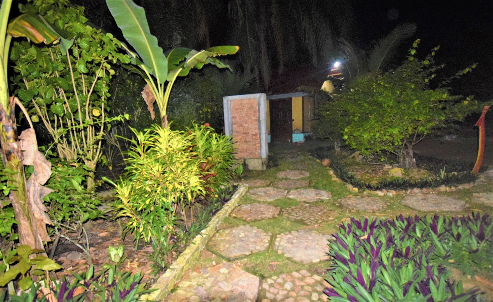 Façade de l’hébergement