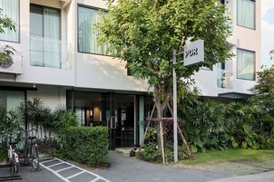 Entrada de la propiedad