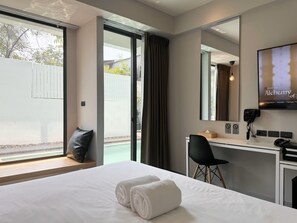 Double Room- Pool Access | View from room - POR Arak (Chiang Mai)