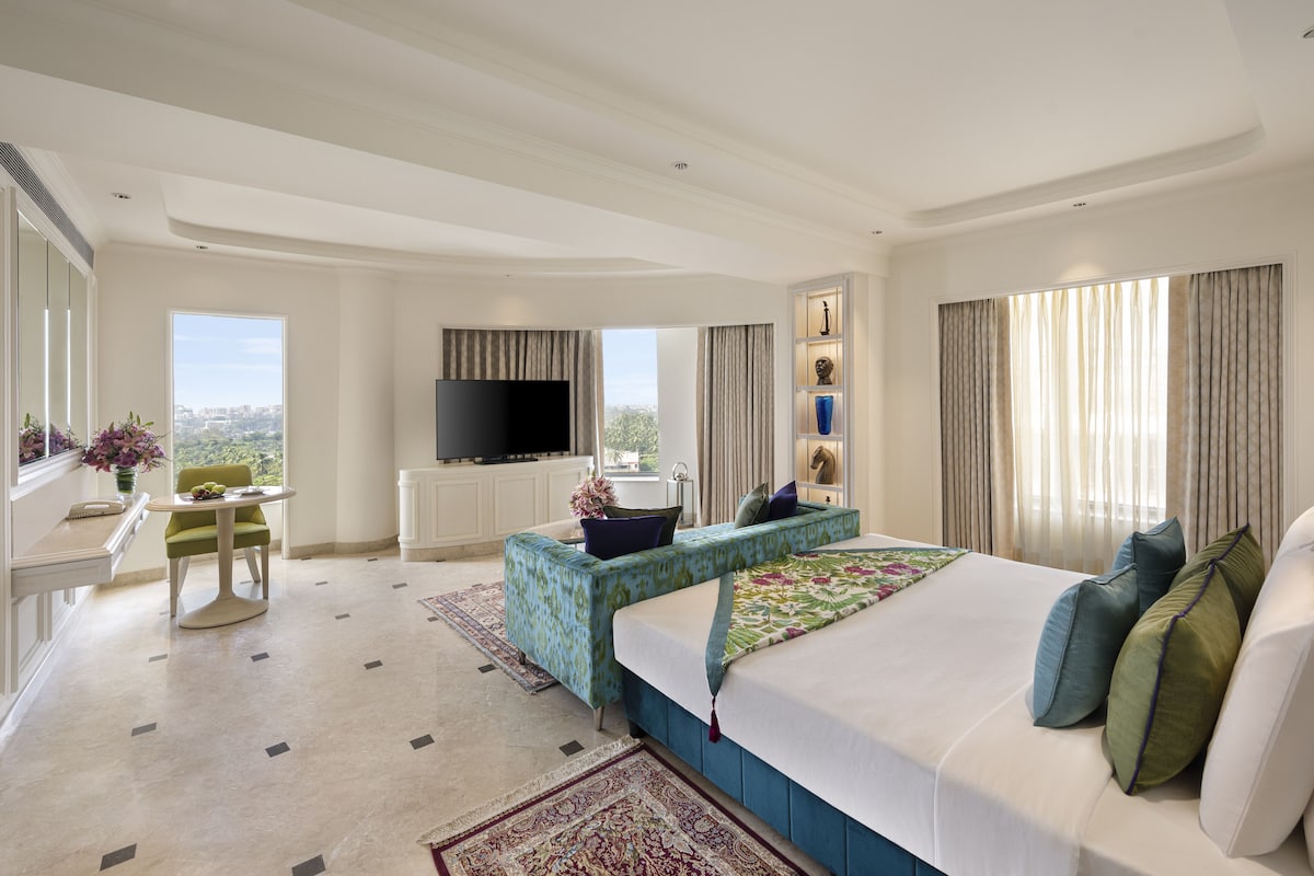 1 slaapkamer, luxe beddengoed, een minibar, een kluis op de kamer