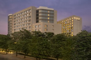 Fassade der Unterkunft