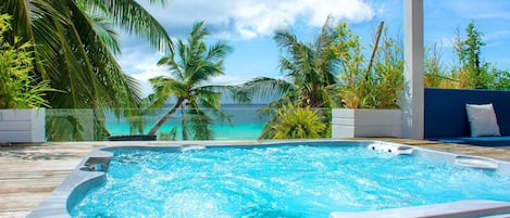 Piscina en la azotea