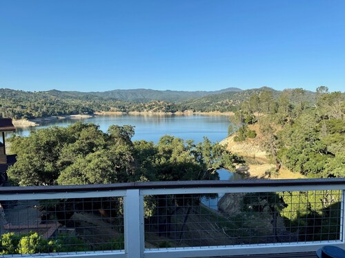 Xanadu Lakefront Retreat with covered private dock and slide in its own cove!
