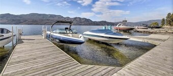 Seclusion Bay, Luxury Lakeside Cabin 9. Stunning beachfront on Okanagan Lake.