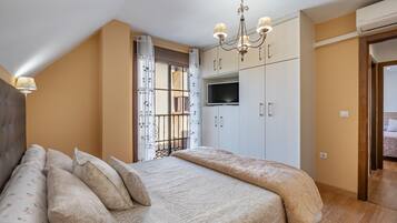 2 chambres, fer et planche à repasser, accès au Wi-Fi (inclus)