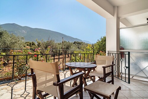 Einzimmerapartment "Daratos 5" mit Meerblick, Gemeinschaftsgarten und WLAN