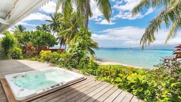 Idromassaggio all'aperto