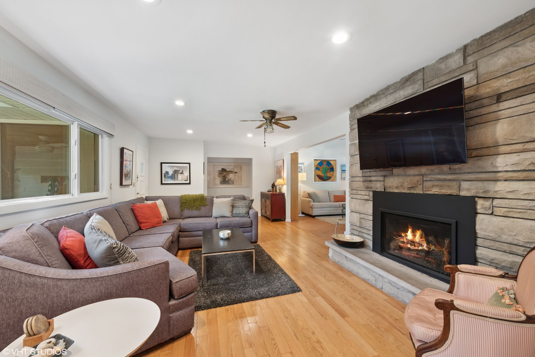 Beautiful home two blocks from the Lake Michigan shoreline. Perfect for large or multiple families.