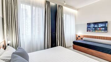 Premium bedding, minibar, in-room safe, individually decorated