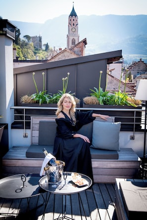 Terrasse sur le toit
