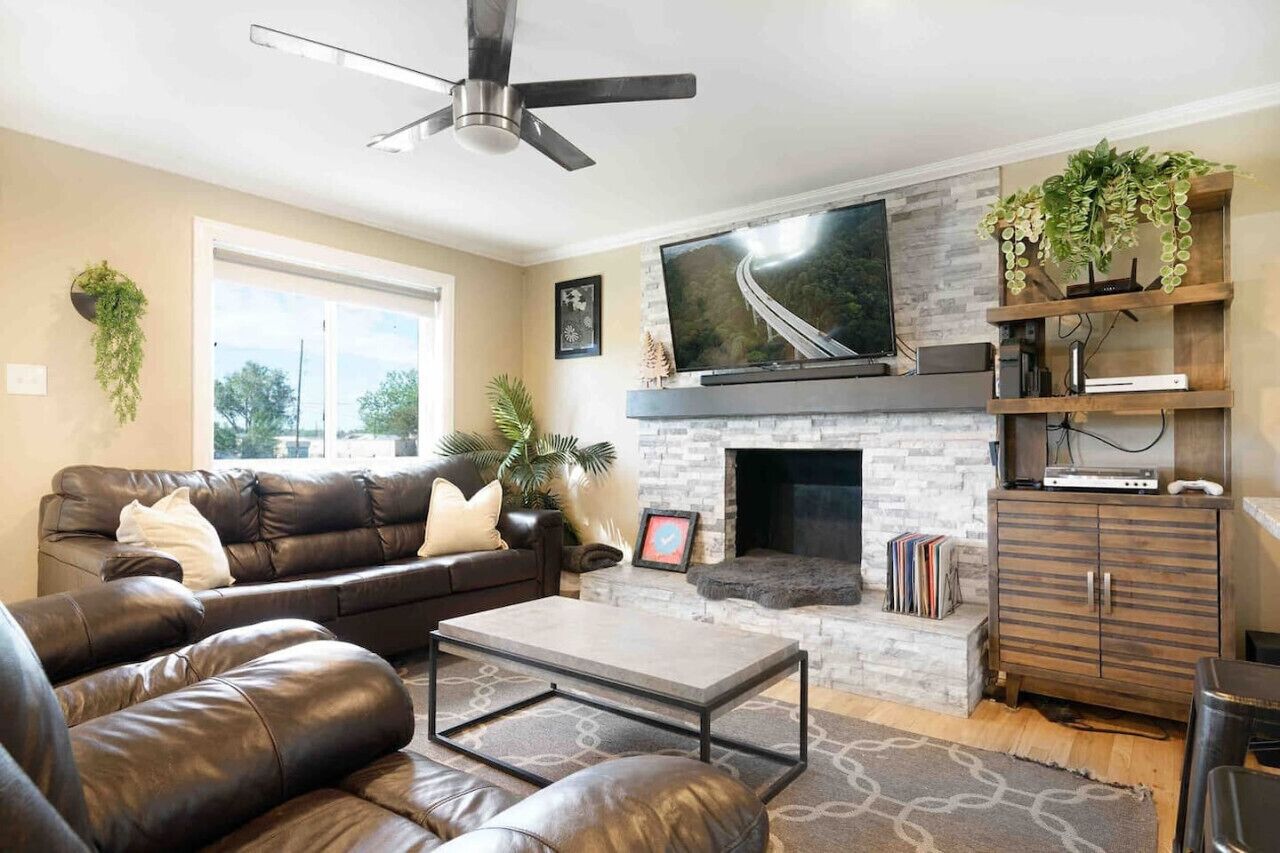 TV, video games, stereo