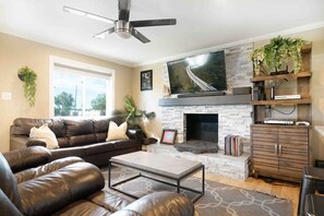 TV, video games, stereo