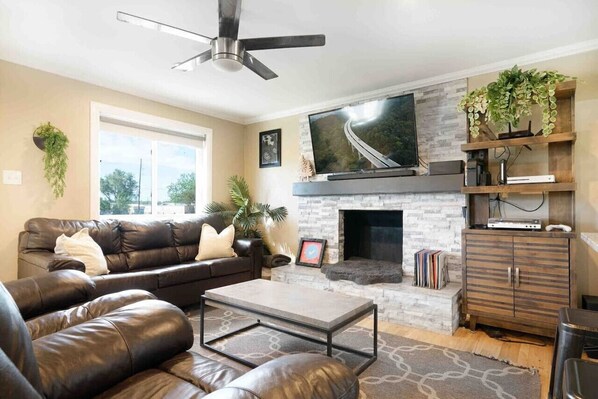 TV, video games, stereo