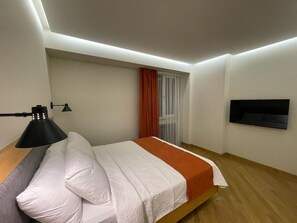Habitación básica doble | Cortinas opacas y sistema de insonorización