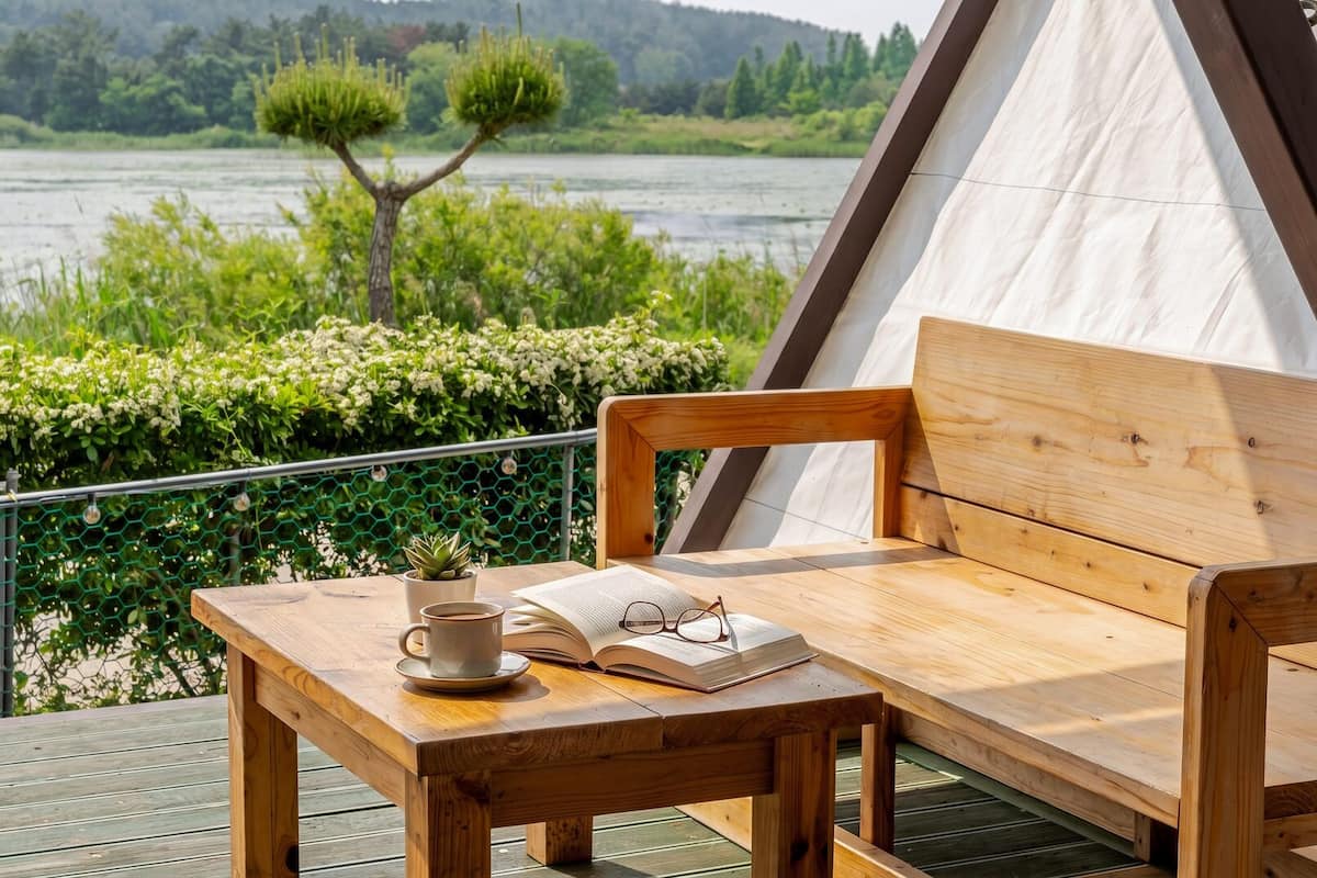 베이직룸, 침실 1개 (Glamping 19 (with pet)) | 무료 WiFi