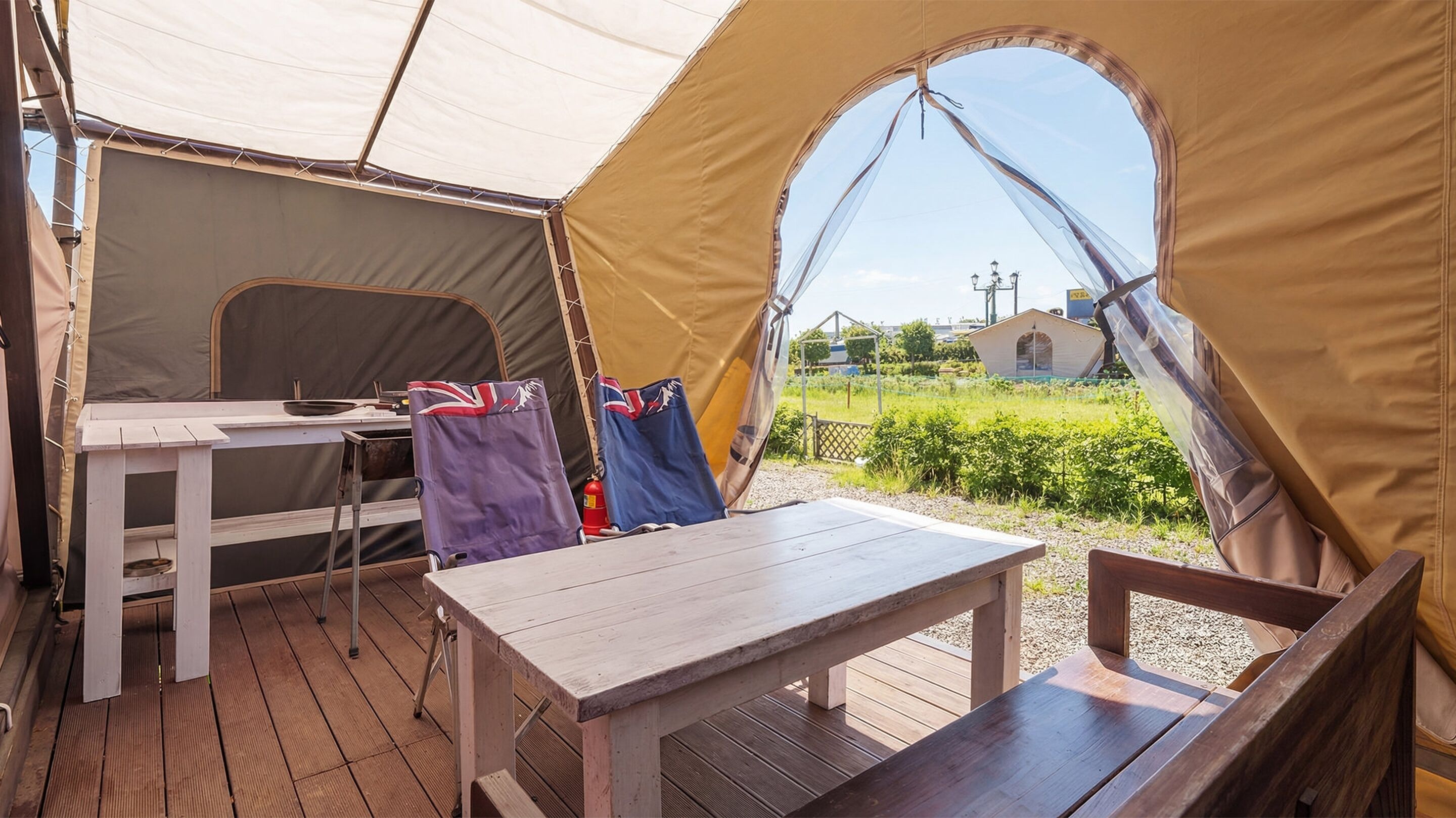 Kamar Basic, 1 kamar tidur (Glamping 12) | Wi-Fi gratis