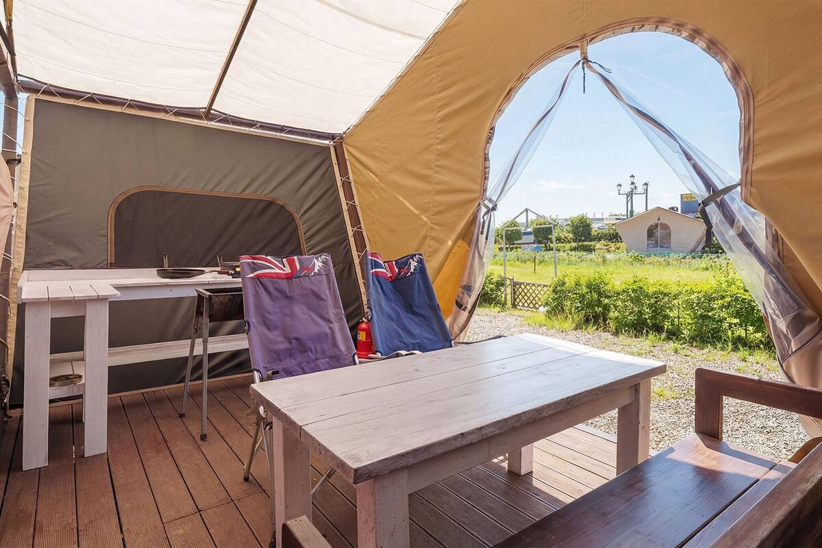 Kamar Basic, 1 kamar tidur (Glamping 12) | Wi-Fi gratis