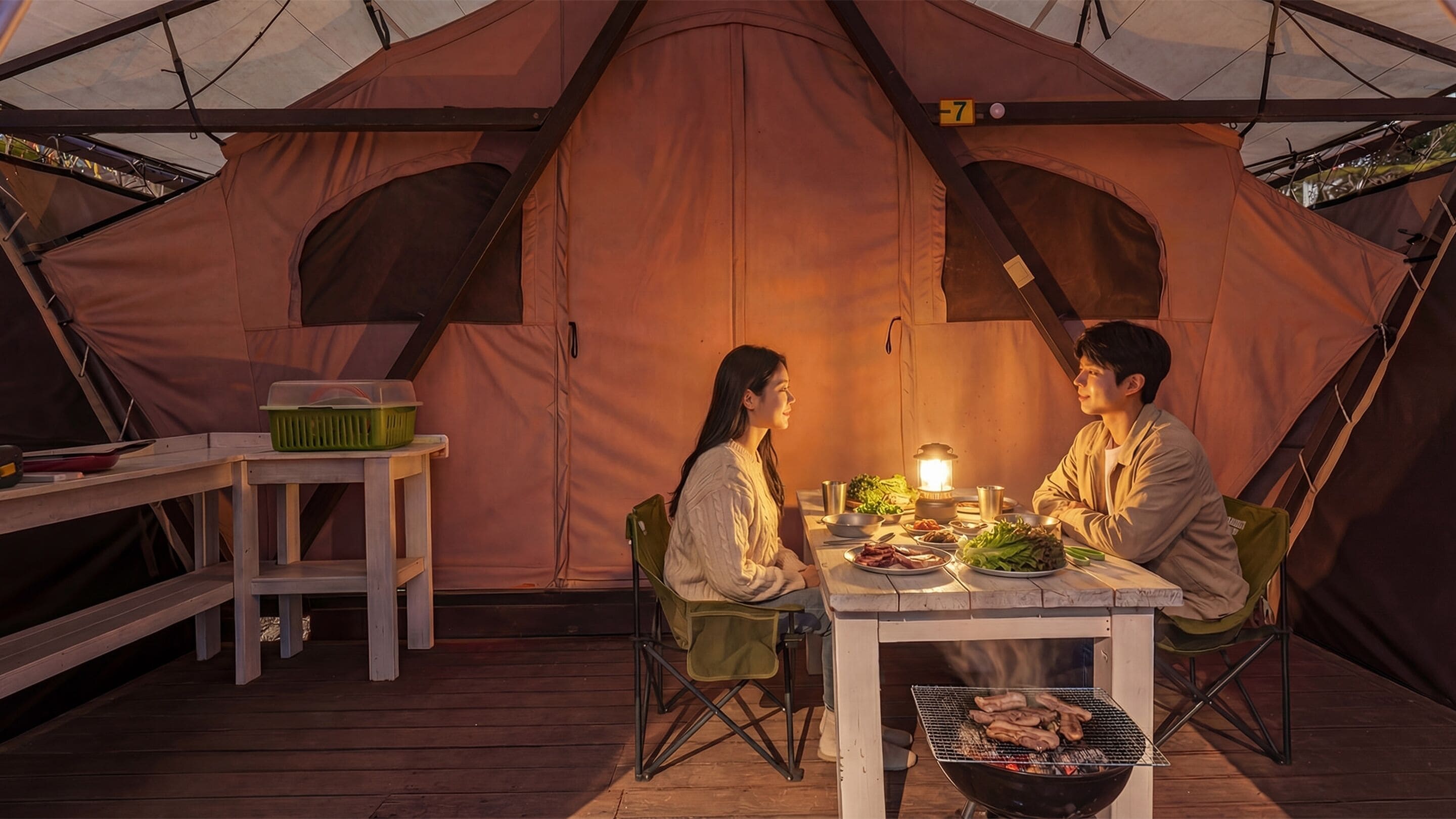 Kamar Basic, 1 kamar tidur (Glamping 7) | Wi-Fi gratis