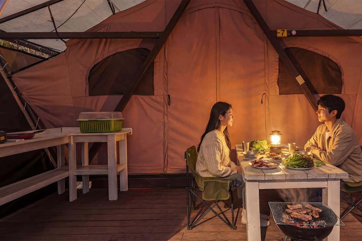 베이직룸, 침실 1개 (Glamping 7) | 무료 WiFi