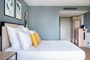 1 slaapkamer, een strijkplank/strijkijzer, wifi, beddengoed