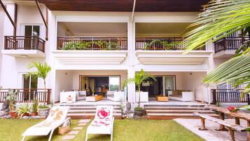 Voorkant van accommodatie