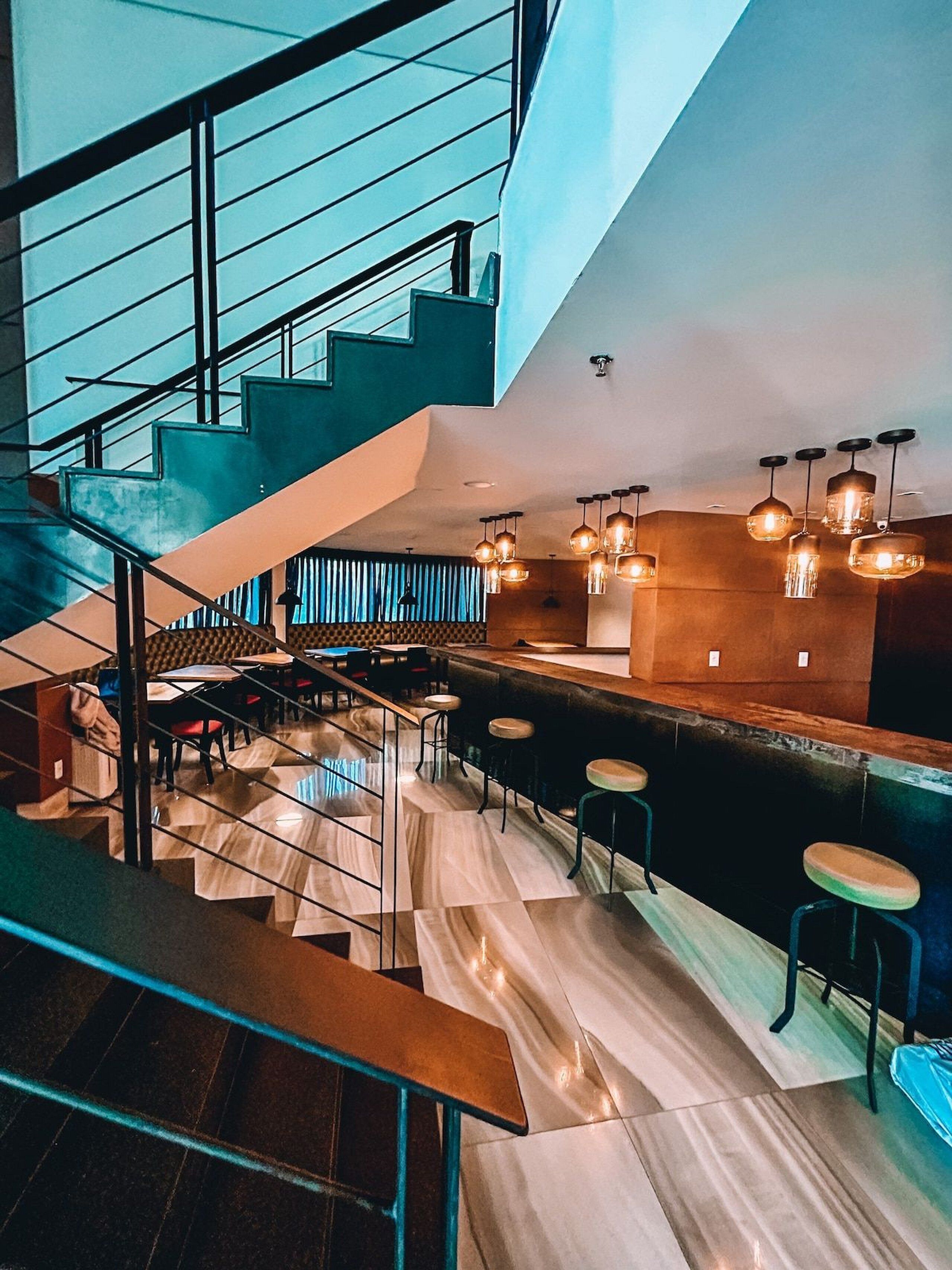 Zona de estar del vestíbulo