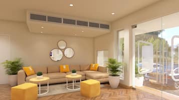 Lobby sitting area