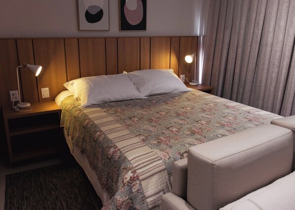 1 bedroom, iron/ironing board, WiFi, bed sheets