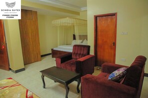 华丽客房 | 起居区