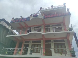 Fassade der Unterkunft