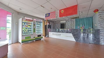 Meja sambut tetamu