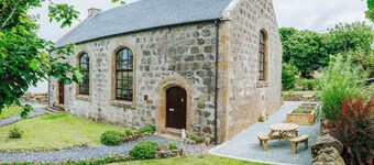 The Old Church. Two bedroom property with sea views and luxurious interiors. 