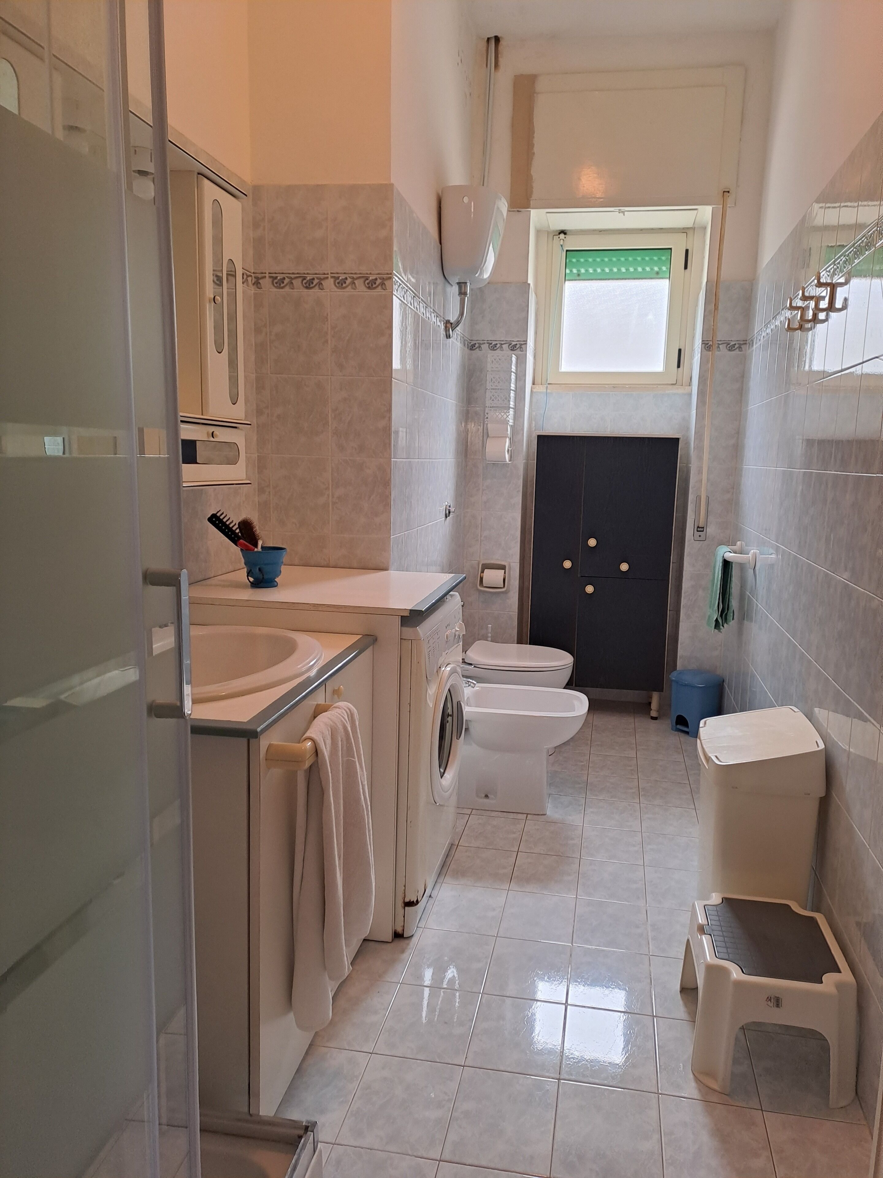 Doccia, asciugacapelli, bidet, asciugamani