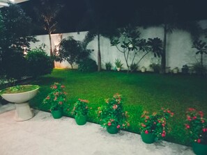 Overnattingsstedets uteområder