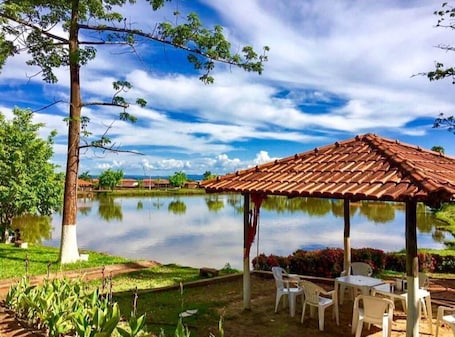 Property grounds. Hotel fazenda Pousada da serra