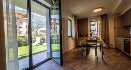 Dreizimmerwohnung mit Garten