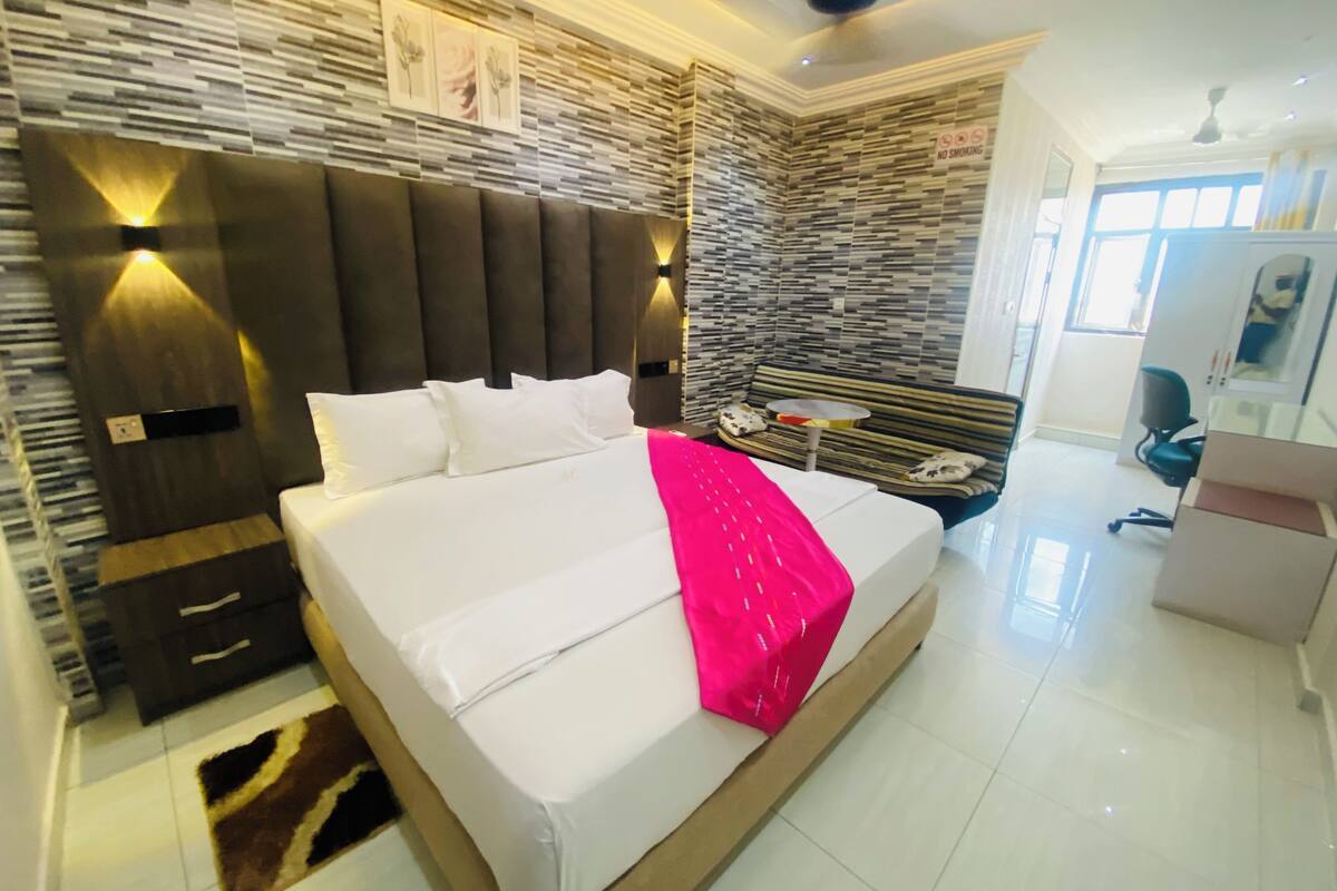 1 habitación, wifi gratis y ropa de cama