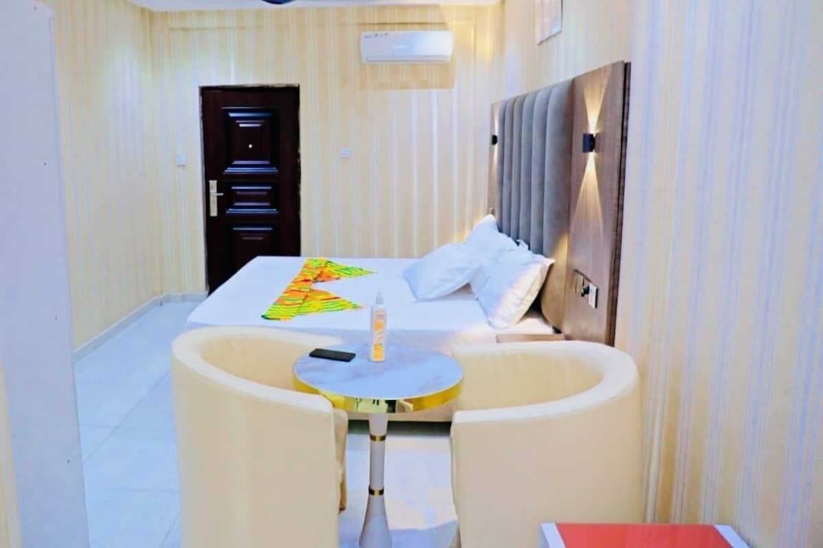 1 Schlafzimmer, kostenloses WLAN, Bettwäsche