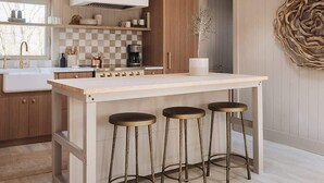 Kaffetrakter/tekoker, kjøleskap, mikrobølgeovn og ovn