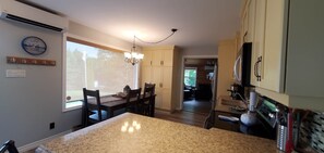 Fridge, microwave, oven, stovetop - Lochaber Lake View Cottage (Antigonish County)