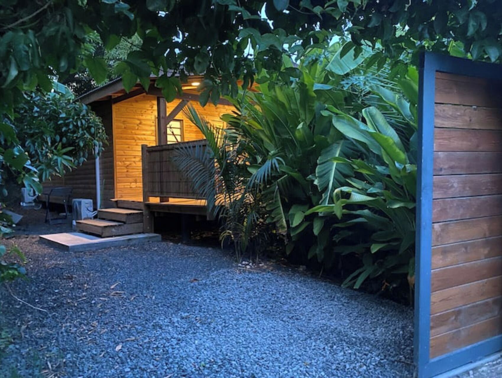 Overnattingsstedets uteområder