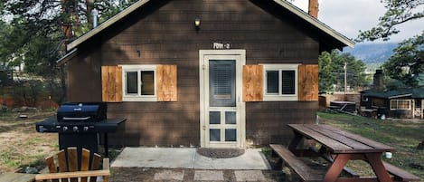 Ferienhütte, 1 Schlafzimmer | Unterkunftsgelände